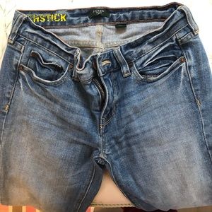 JCrew matchstick jeans